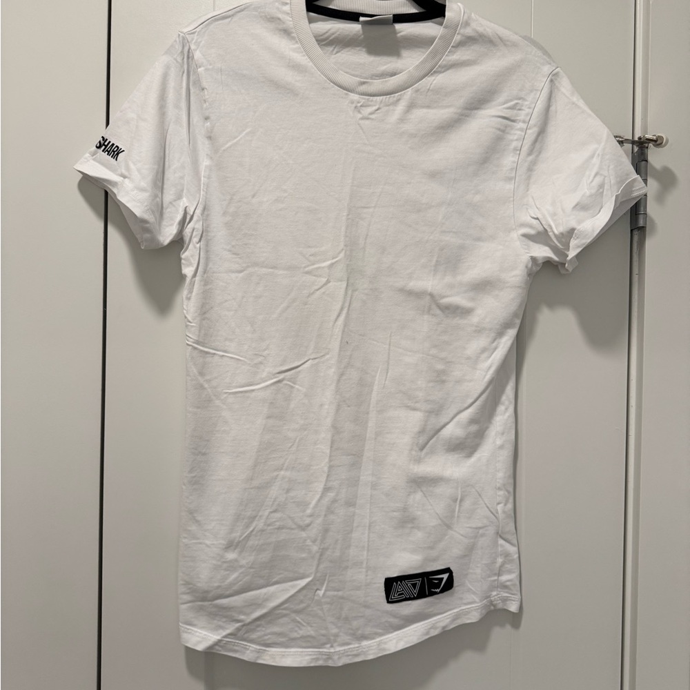 Gymshark White Short Sleeve Tee